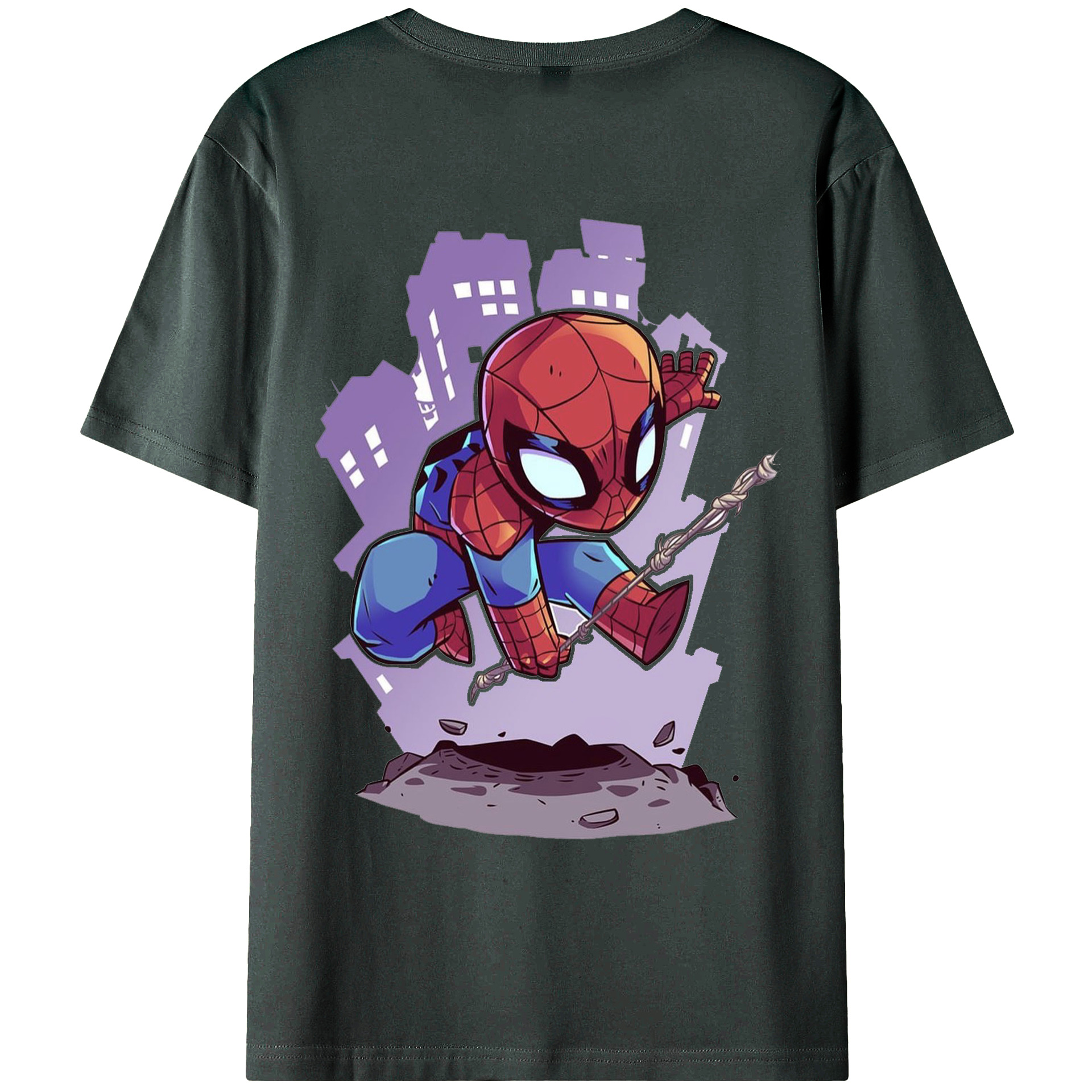 （画像用） アベンジャーズ The Avengers 綿100％ メンズ半袖Tシャツ（バックプリント） 通気性